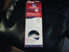 Powerstep ORIGINAL Full Length Orthotic Insoles Two Sizes