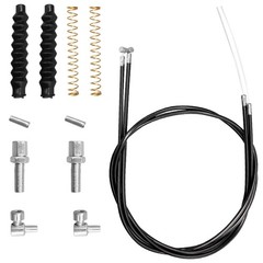 14Pcs Brake Cable Drive Rollator Replacement Parts, Brake Cable Parts for Walker
