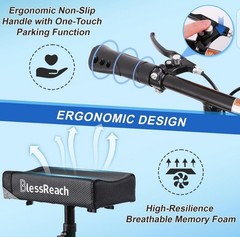 Economy Knee Scooter Steerable Knee Walker for Foot Injuries Compact Crutch