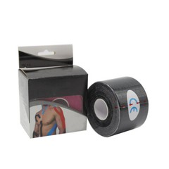 US 2 Pcs Cotton Elastic Kinesiology Therapeutic Athletic Latex Free Sport Tape