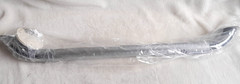 Medline 24 in. x 1-1/4 in. Bath Safety Grab Bar in Knurled Chrome