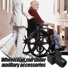 4pcs Drive Replacement Wheelchair Parts Seat Rail Guide U Type Slider