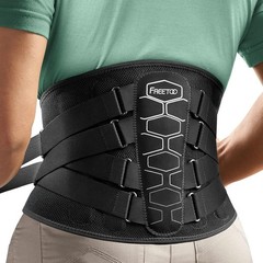Soft Breathable Lumbar Support Belt for Herniated Disc & Sciatica Relief, Medium
