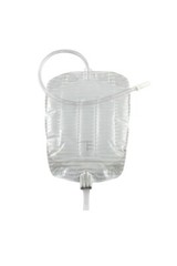 Urinary Leg Bag Conveen Security+ Anti-Reflux Valve 600mL Polyethylene -1 Count