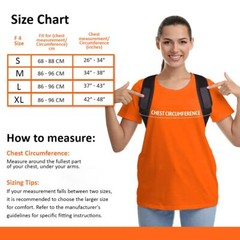 Posture Corrector for Men and Women, Regular (Chest Size 32-43 Inches)
