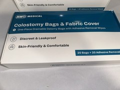 Two Box Of 20 PCS Colostomy Bags & Fabric Covers