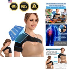 Shoulder Brace Sling Immobilizer and Compression Sleeve,Rotator Cuff Injury S…