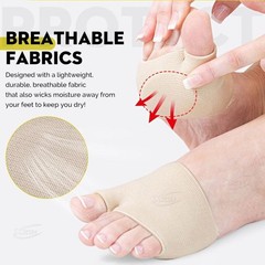 Silicone Gel Forefoot Pads Foot Pain Relief Cushion Shoe Insole Protector