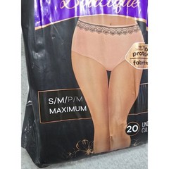 Always Discreet Boutique Incontinence Underwear Women S/M Maximum Peach 20 Count