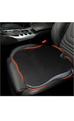 Wedge Car Seat Cushion for Visibility and Sciatica Relief – Ergonomic Design