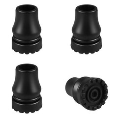 4Pcs Cane Tips 3/4 Inch Heavy Duty Rubber Cane Tips Anti Slip TPR Replacement…