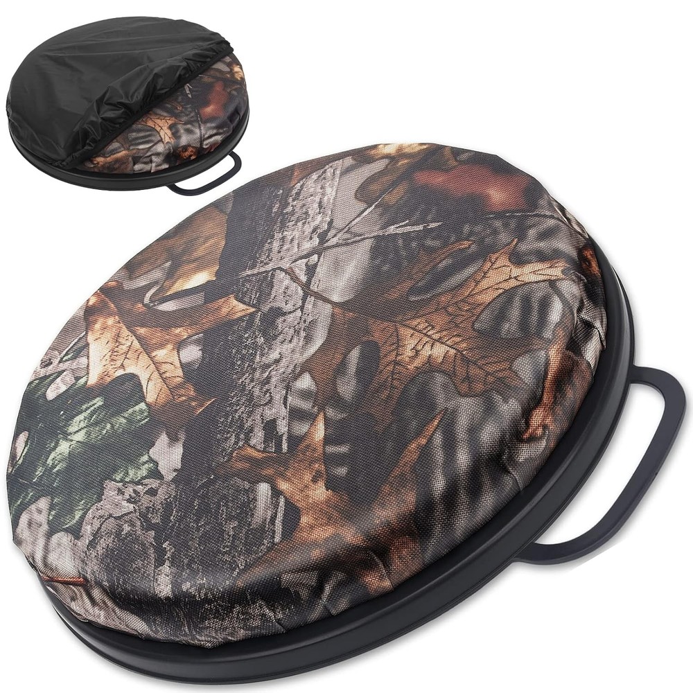 5 Gallon Foam Bucket Seat Swivel Degree Bionic Tree Camo WarBull 360 Foam