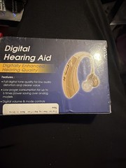 Digital Hearing Aid New VHP220 Quality Ear Piece Volume Levels 4 Modes