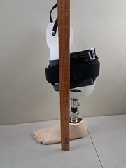 Transtibial Prosthetic Leg Assembly Left Flo Tech O & P APC Coupling Sz 10 Foot