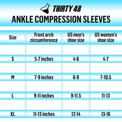 Thirty48 Plantar Fasciitis Compression Socks(1 or 2 Pairs), 20-30 mmHg Foot C…