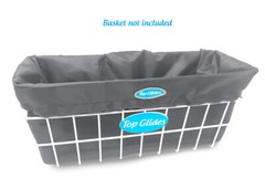 Top Glides Universal Washable Liner for Wire Walker Baskets – All Colors