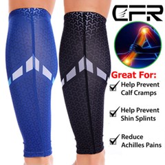 Compression Calf Leg Support Sleeve Brace Shin Socks Splint Brace Outdoor Sports