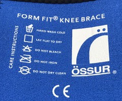 OSSUR FORM FIT 12” Knee Brace XXXL Compression Medial Lateral stabilization OA