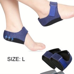1 Pair Plantar Fasciitis Heel Cups Protectors Arch Wrap Support Foot Pain Relief