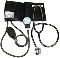 New made in Italy Medical Sphygmomanometer Aneroid + Stethoscope Ca-Mi A-100