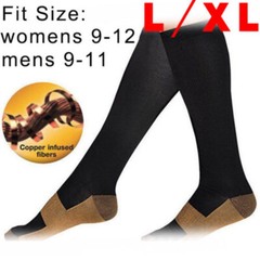 Mens Compression Socks Winter Warm Athletic Sport Thick Boot Socks for Hiking