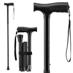 Mars Wellness Folding Cane – Adjustable Walking Cane for Women & Men