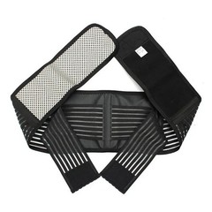 Adjustable Neoprene Double Pull Lumbar Support Lower Back Belt Brace Pain Relief