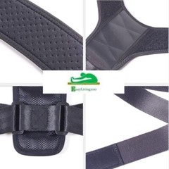 Posture Corrector Unisex USA Designed Back Brace EasyLiving100, Corp. Bonus Gift