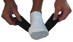 Adjustable Foot Arch Bandages with PORON Cushion Pair – S/M