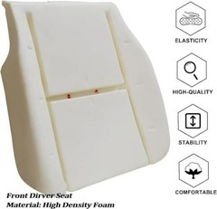 Driver & Passenger Bottom Front Seat 5PCS Bottom & Top Lean Back & Driver Foam