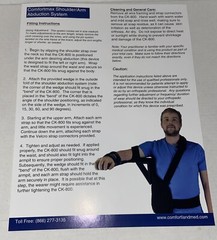 COMFORTLAND COMFORT-MAX SHOULDER ARM ABDUCTION SYSTEM CK-800