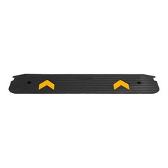 1″ Rise Rubber Threshold Ramp 44.5″L x 9.5″W for Wheelchair Mobility Scooter