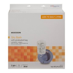 McKesson Sitz Bath Graduated 500 mL Increments up to 2000 mL Gray