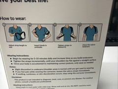 ComfyBrace Posture Corrector-Back Brace for Men and Women- Fully Adjustable
