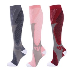 5 Pairs Medical Compression Socks 30-40 mmHg – Knee High For Sports & Running US