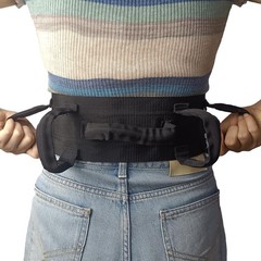 Gait Belt with Handles for Seniors, Nursing Staff, Transfer Belt for Elderly and