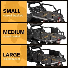 500/1000W Electric Mobility Scooter for Adults with Cargo Platform All Terrain
