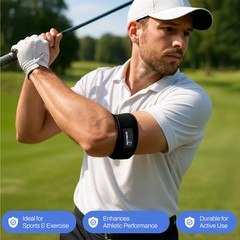Elbow Compression Strap for Tennis & Golf Athletes | Athletin Be Sporty