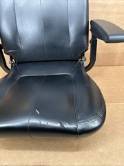 Shoprider Streamer Mobility Chair Seat with Armrest & Headrest — Small Tears —