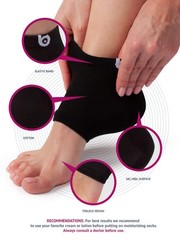 Moisturizing Heel Socks – Toeless Socks for Women Men