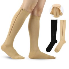 Copper Compression Socks Men Women Circulation 3 Pairs Best Support for Varices-