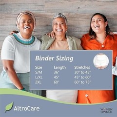 „4 Panel, 12″“ high, Plus Size Post Surgery Abdominal Binder „