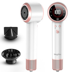 Heylike Hair Dryer Ai Smart 160000 Rpm High-Speed Brushless Motor Plasma Ion Ai