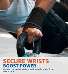 HiRui Breathable Wrist Brace (2 Pack) for Relieve Wrist Pain from Carpal Tunnel,