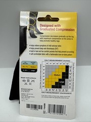 Futuro Trouser Socks Women ￼ Moderate Compression Knee Medium Black COMBINESHIP