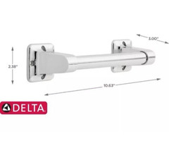 Delta DF509PC 9″ Assist Grab Bar in Polished Chrome, Supports Up to 300 lbs.