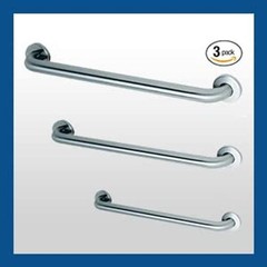 Commercial Grab Bar Bundle for Commercial Restrooms – ADA Compliance – 1.5″