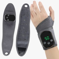 Electric Heated Wrist Massage Hand Joint Vibration Pain Relief Health Care Brace