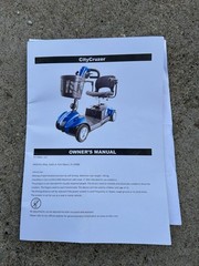 Mobility Scooter 4-Wheel Folding Electric Wheelchair