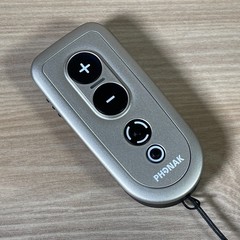 Phonak PilotOne II Remote Control Wireless Silver Black Compact For Hearing Aids